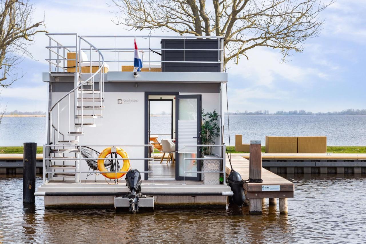 Welcome In - Houseboat Agua Dolce Met Tuin, Paviljoenwei 4, Sneek - Offingawier Esterno foto