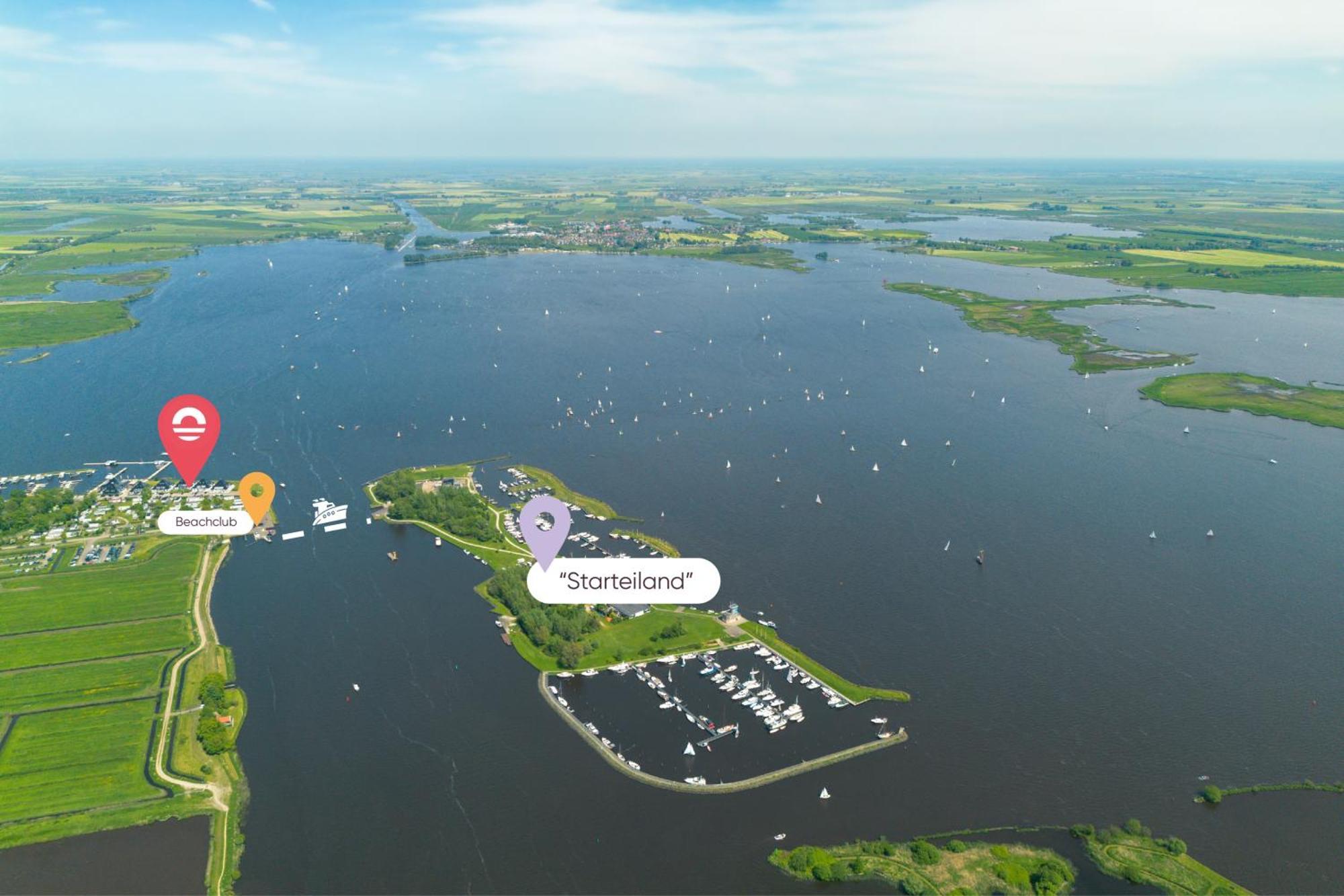 Welcome In - Houseboat Agua Dolce Met Tuin, Paviljoenwei 4, Sneek - Offingawier Esterno foto